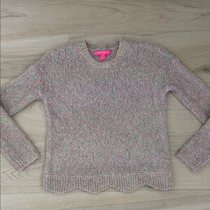 Lilly Pulitzer Women's Pink Multicolor Crewneck Sweater Size XS